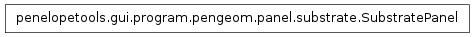 Inheritance diagram of penelopetools.gui.program.pengeom.panel.substrate